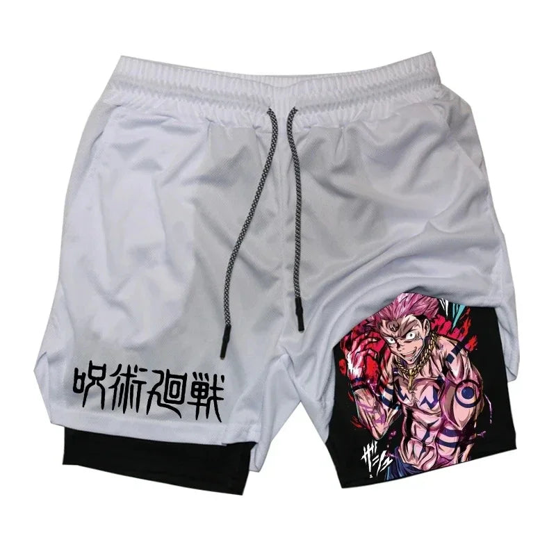 JJK Anime Gym Shorts #2