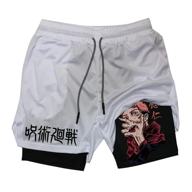 JJK Anime Gym Shorts #2