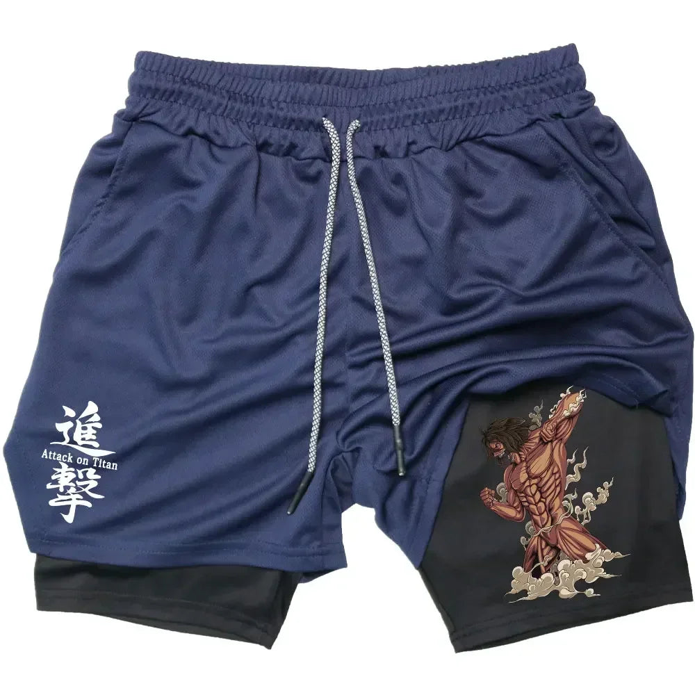 Anime Gym Shorts #1