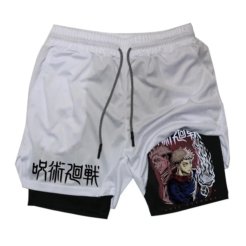 JJK Anime Gym Shorts #2