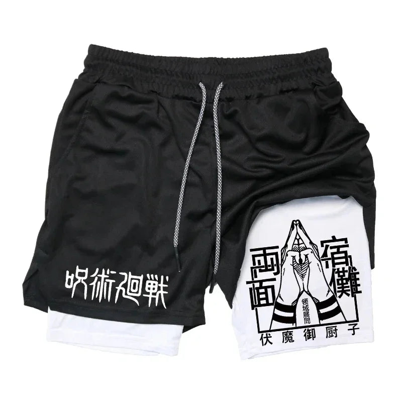 JJK Anime Gym Shorts #2