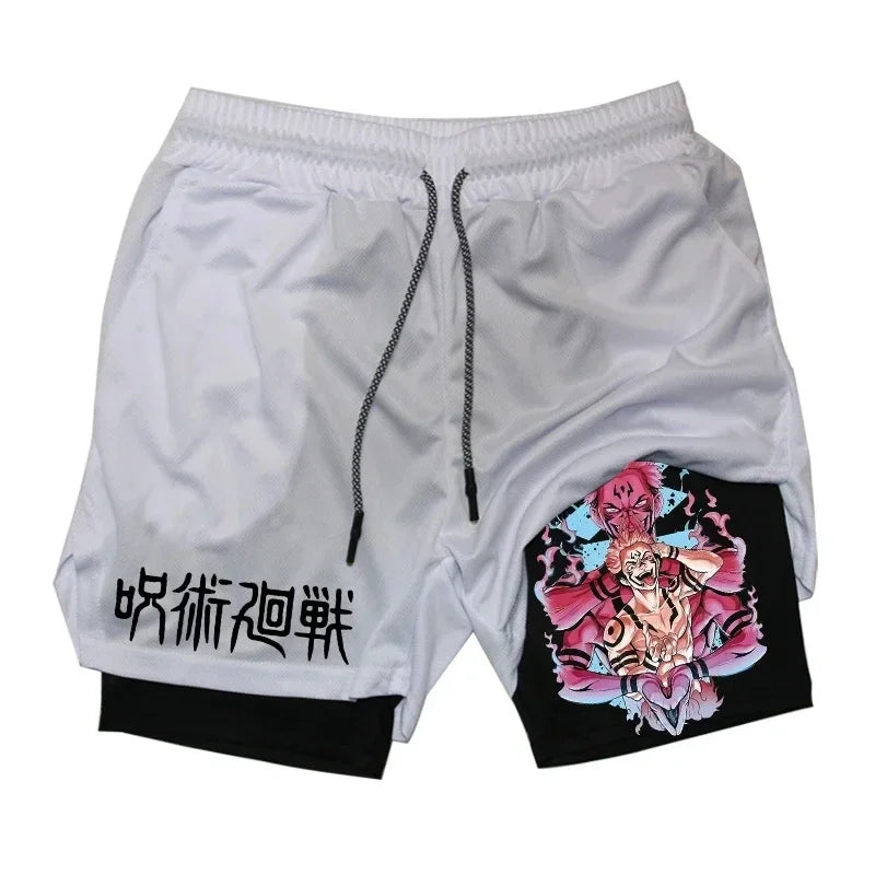 JJK Anime Gym Shorts #2