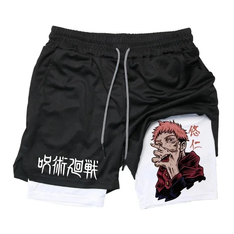 JJK Anime Gym Shorts #2