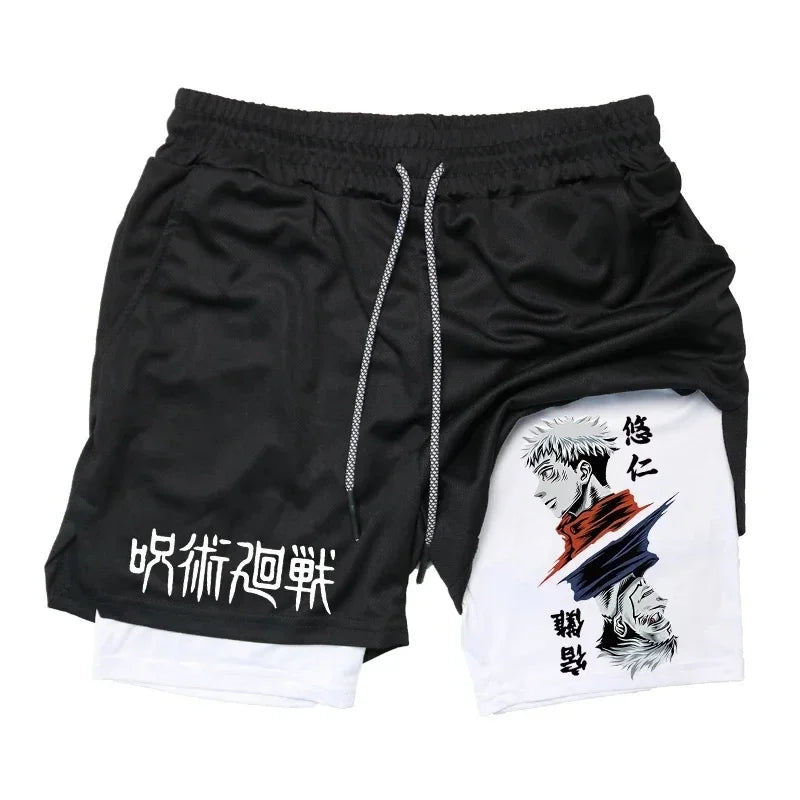 JJK Anime Gym Shorts #2