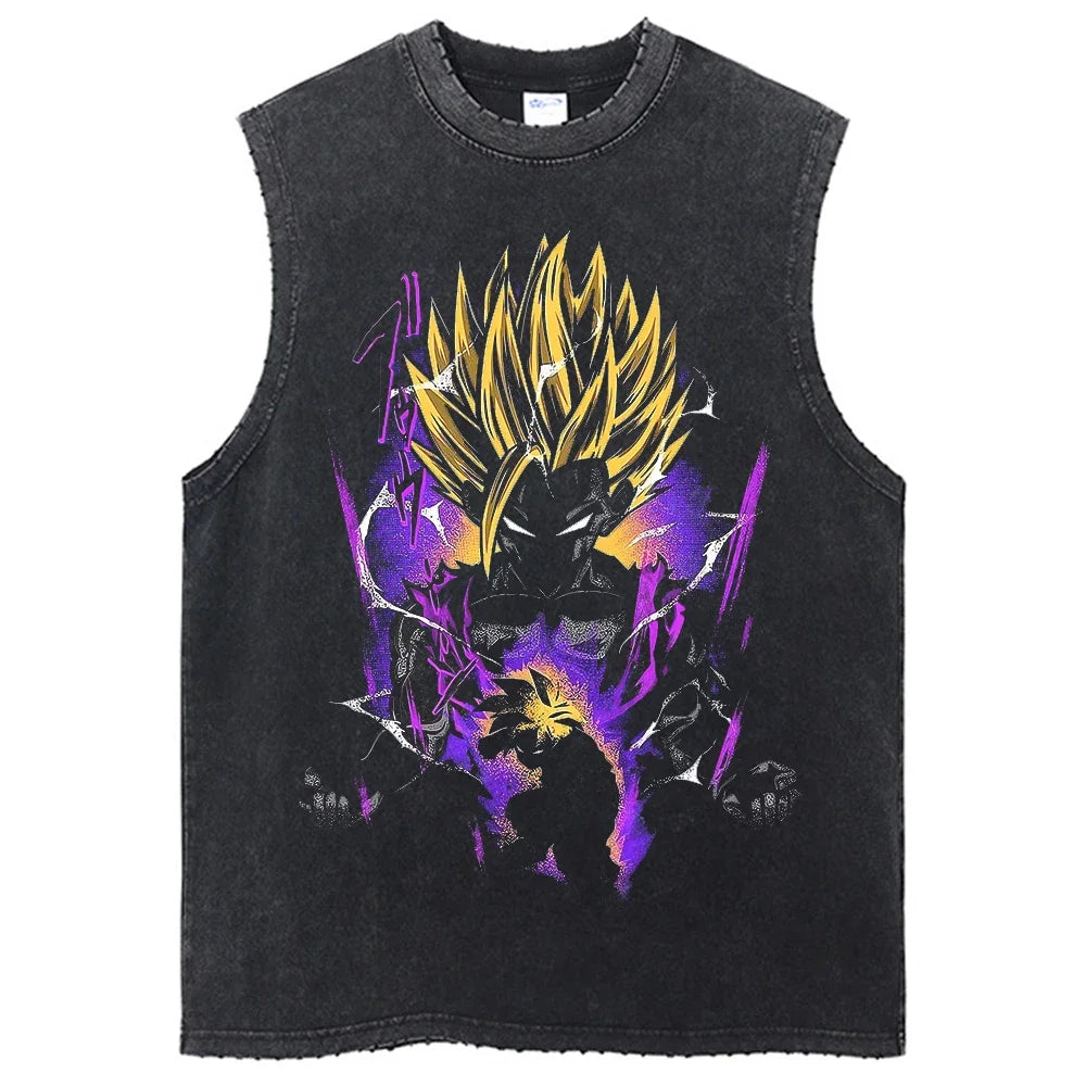 Saiyan Tank Tops