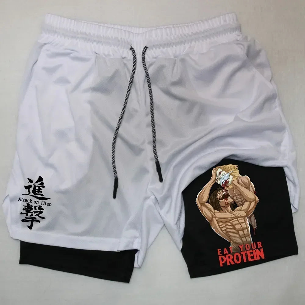 Anime Gym Shorts #1