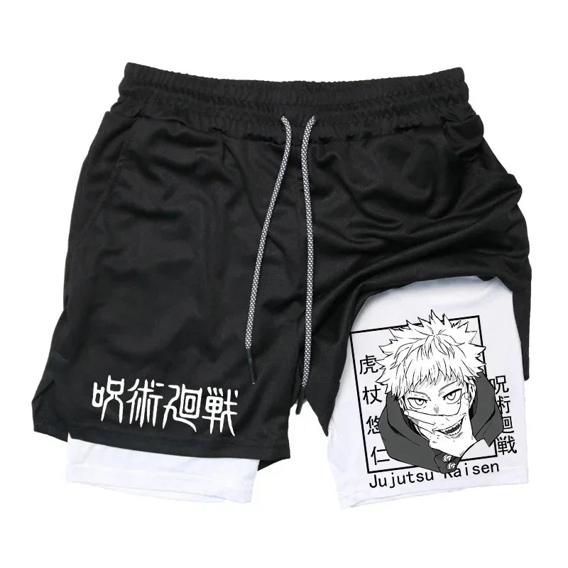 JJK Anime Gym Shorts #2