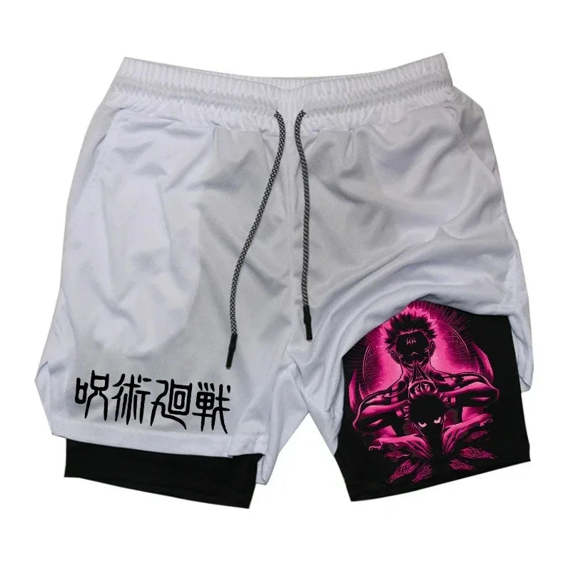 JJK Anime Gym Shorts #2