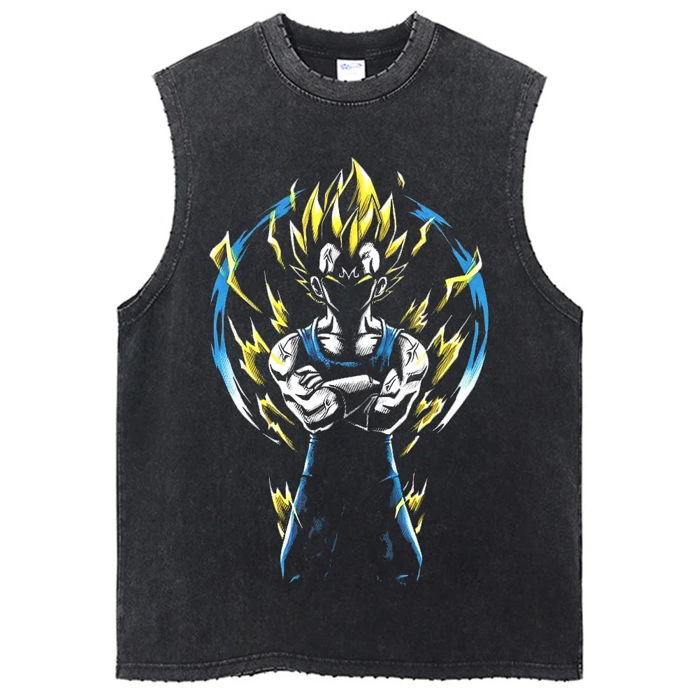 Saiyan Tank Tops