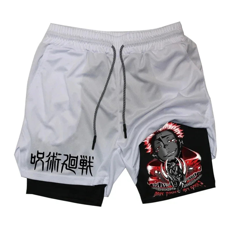 JJK Anime Gym Shorts #2